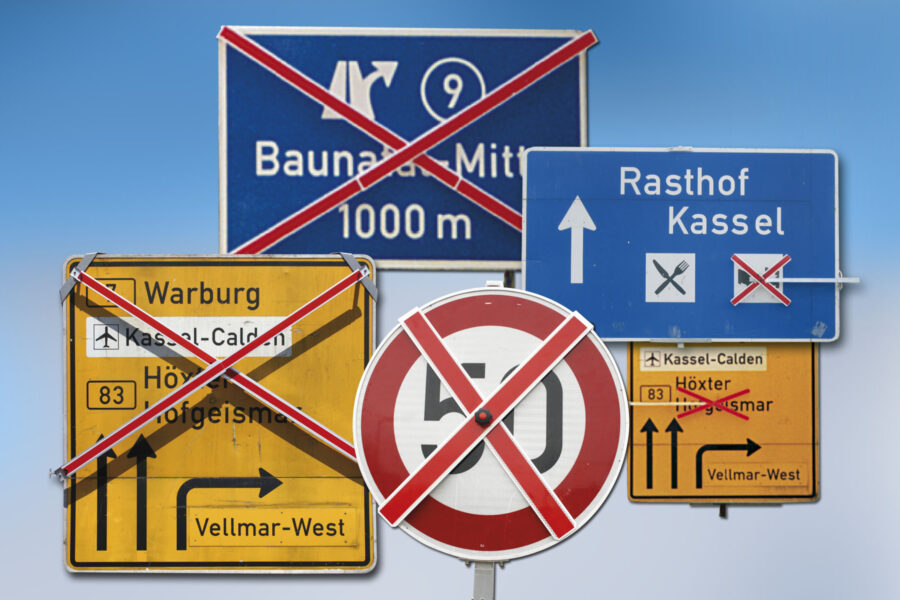 Mobile Auskreuzvorrichtungen, Murken-Verkehrstechnik